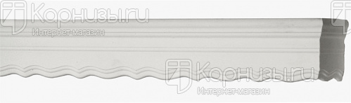 Карниз с багетом Комплект №5Б белый от магазина karnizy.ru