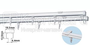 Карниз потолочный арт. 090 для тяжелых штор