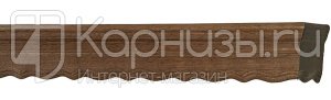 Карниз с багетом Комплект №5Б дуб рустик